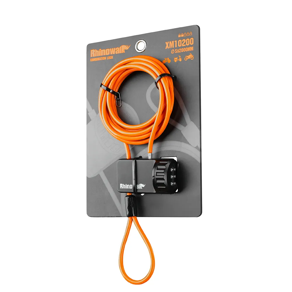 [XM10200] Cadeado de combinação para bicicleta e motocicleta - 2M